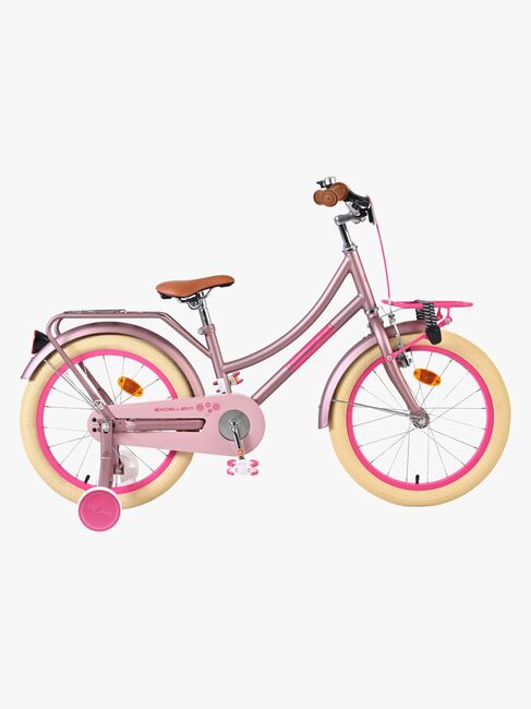 Volare Excellent Fahrrad 18 Zoll, Rosa Matt