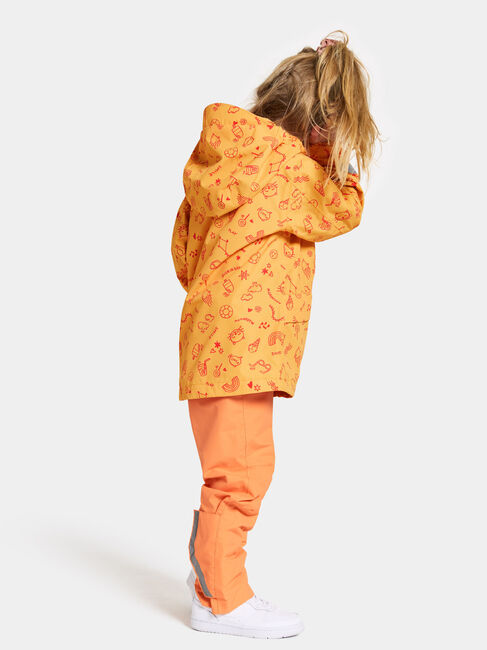 Didriksons Norma Outdoorjacke, Doodle Papaya Orange