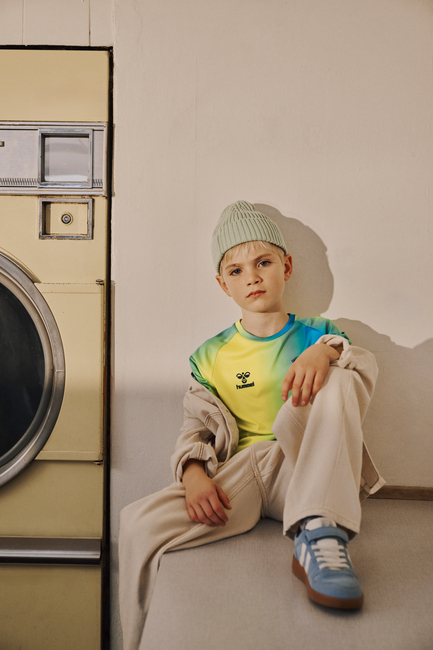 Hummel Handball Perfect CL Jr Sneaker, Faded Denim