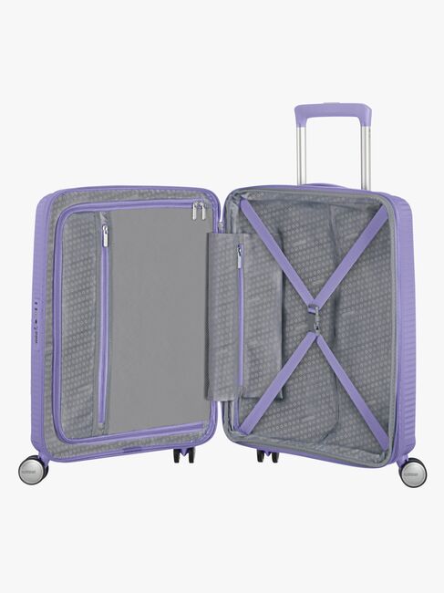American Tourister Soundbox Spinner Reisekoffer 35,5-41L, Lavender