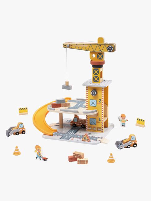 Tooky Toy Autorennbahn Port Crane