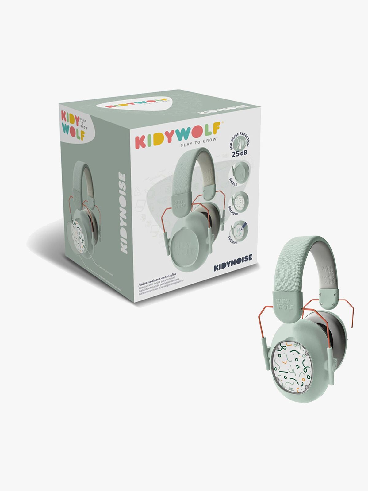 Kidywolf KIDYNOISE Ohrenschützer, Grün