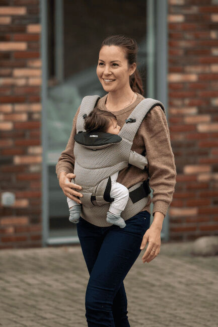 Dooky Urban Comfort Babytrage, Grey Sapphire