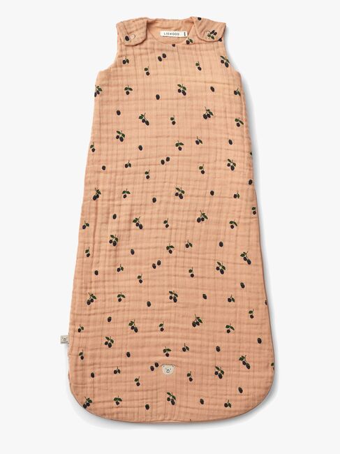 LIEWOOD Flora Schlafsack Größe 56-68, Mini Berry/Pale Tuscany
