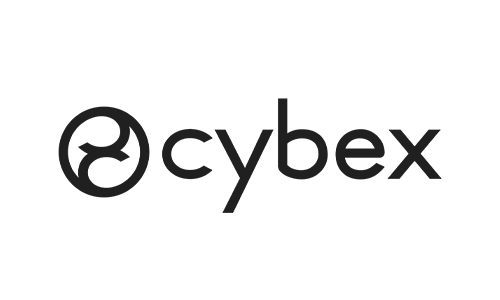Cybex-Logo mit dem Text 'Cybex'.