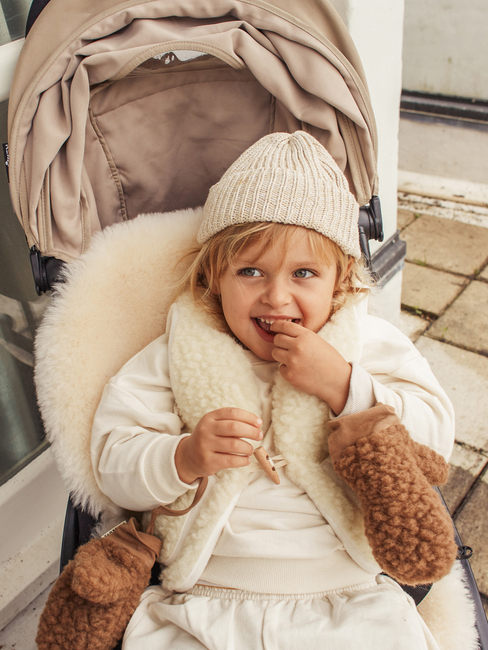 BINIBAMBA Merino Fäustlinge, Bruno