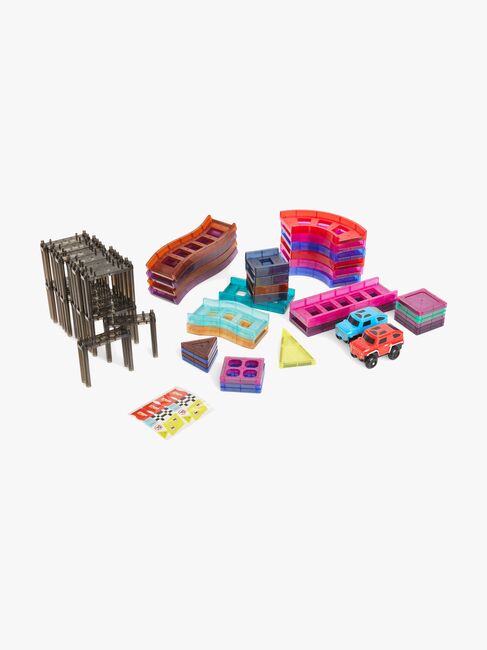 Fippla Autorennbahn Magnetische Bauteile 59 Teile