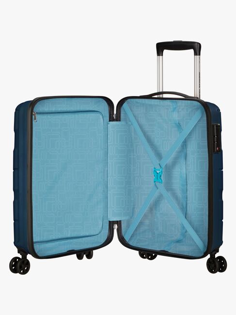 American Tourister Jetdriver Spinner Reisekoffer 32L, Navy Blue