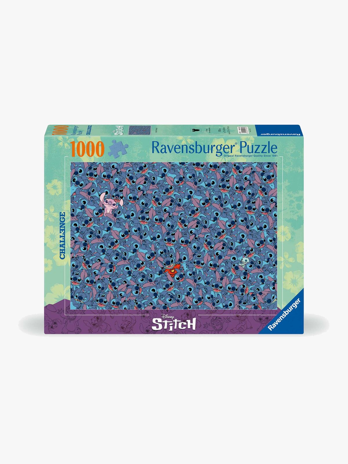 Ravensburger Disney Challenge Stitch Puzzle 1000 Teile