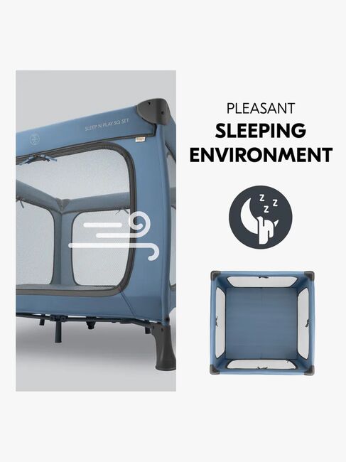 Hauck Sleep N Play SQ Set Reisebett, Dark Blue