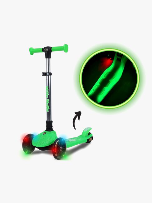 Milly Mally Jelly Tretroller, Grün