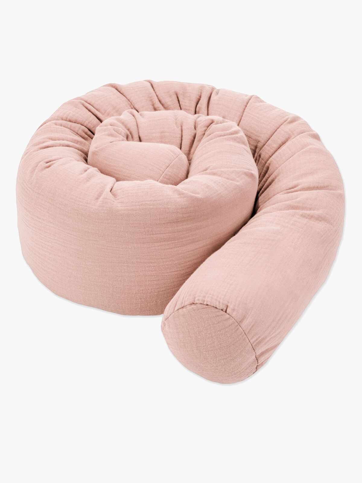 Julius Zöllner Bettschlange Muslin, Dusty Rose