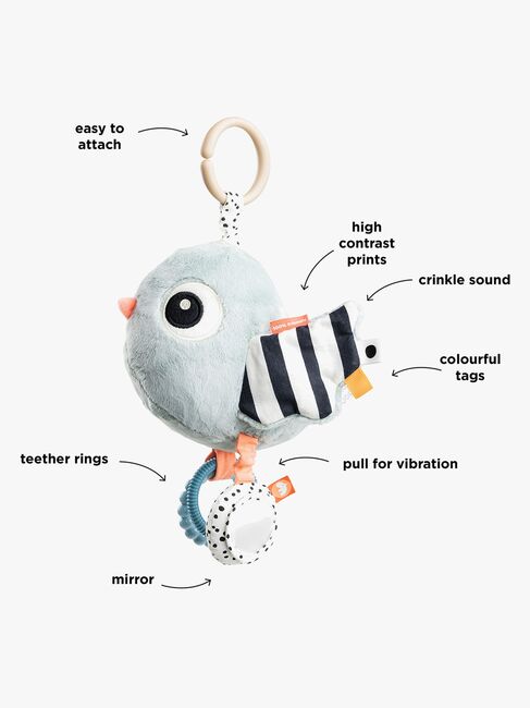 Done By Deer Birdee Aktivitätsspielzeug, Blue