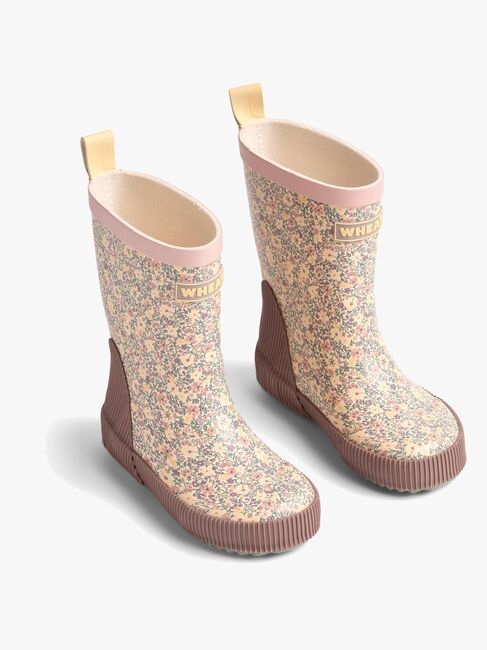 Wheat Welly Gummistiefel, Rose/Flowers