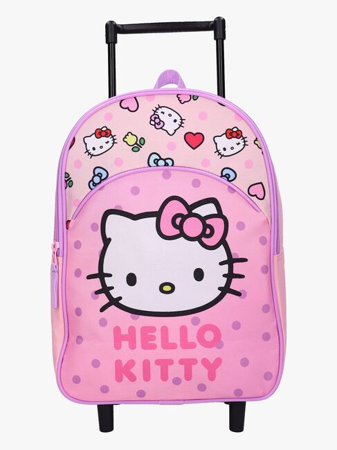 Hello Kitty Trolley Rucksack Sweet Charm 9L, Rosa