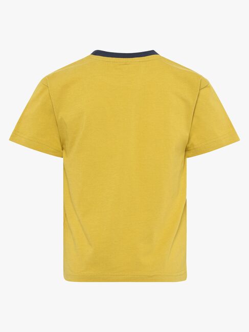 Didriksons Mynta T-Shirt, Yellow Pollen