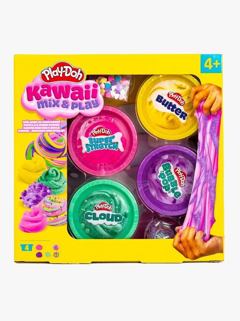 Play-Doh Kawaii Mix & Play Slime 4er-Pack