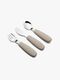 nuuroo Jana Besteck Set 3er-Pack, Cobblestone