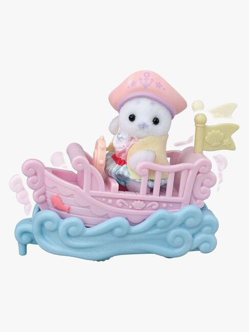 Sylvanian Families Spielset Freizeitpark Boot & Wagen