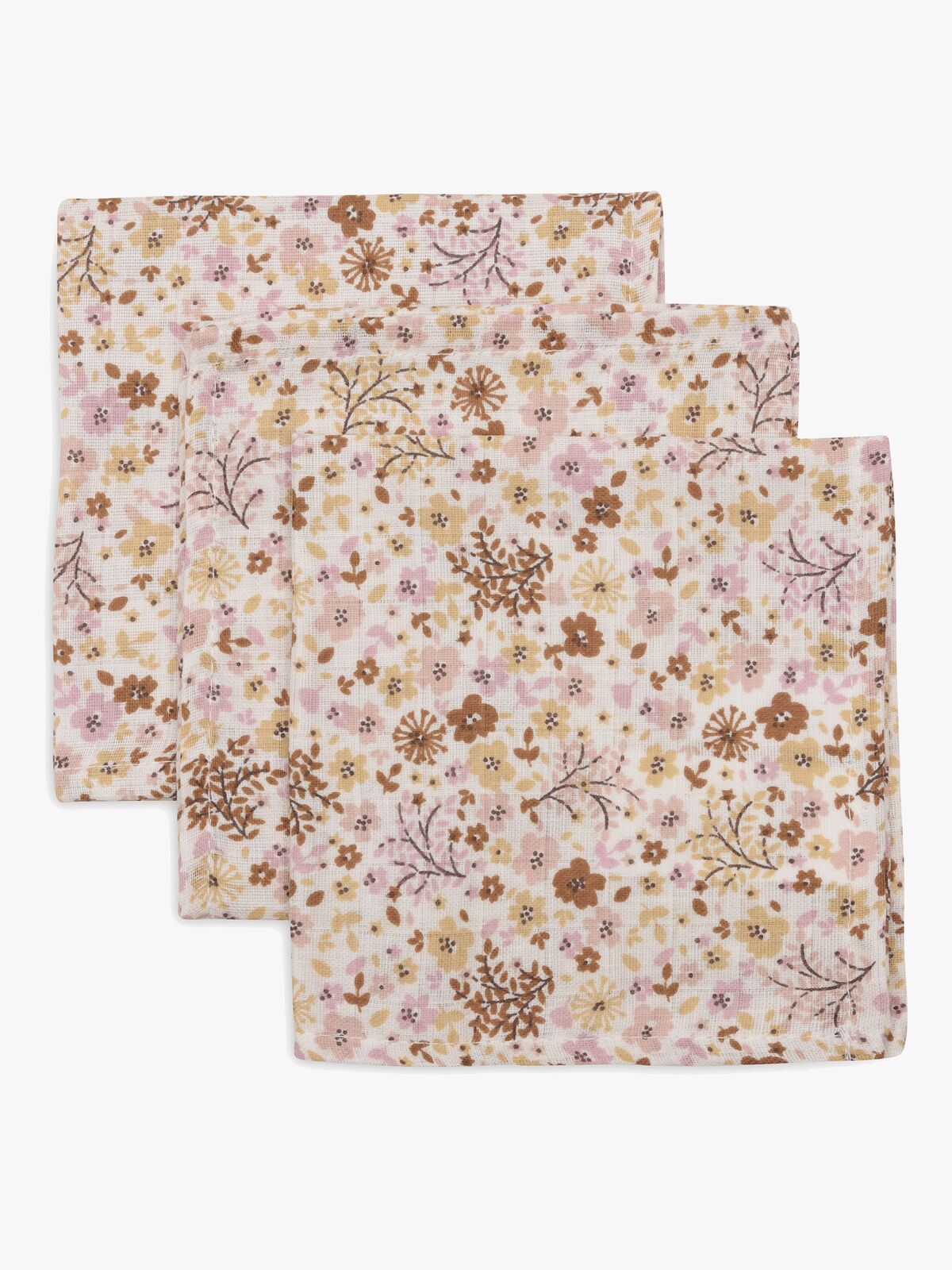 Jollein Waschlappen 3er-Pack, Flower Fairies