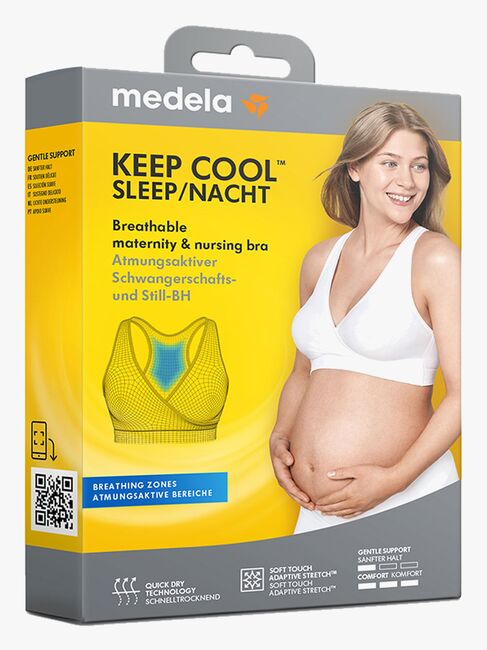 Medela Keep Cool Night Still-BH, Schwarz