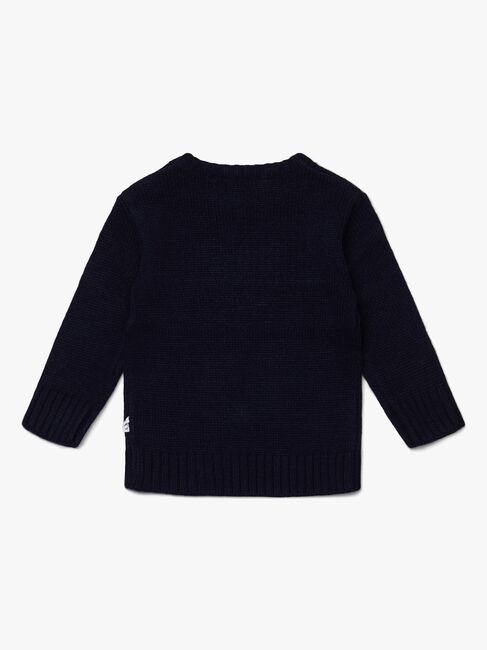 Luca & Lola Baby Pullover Santa Moves, Night Sky