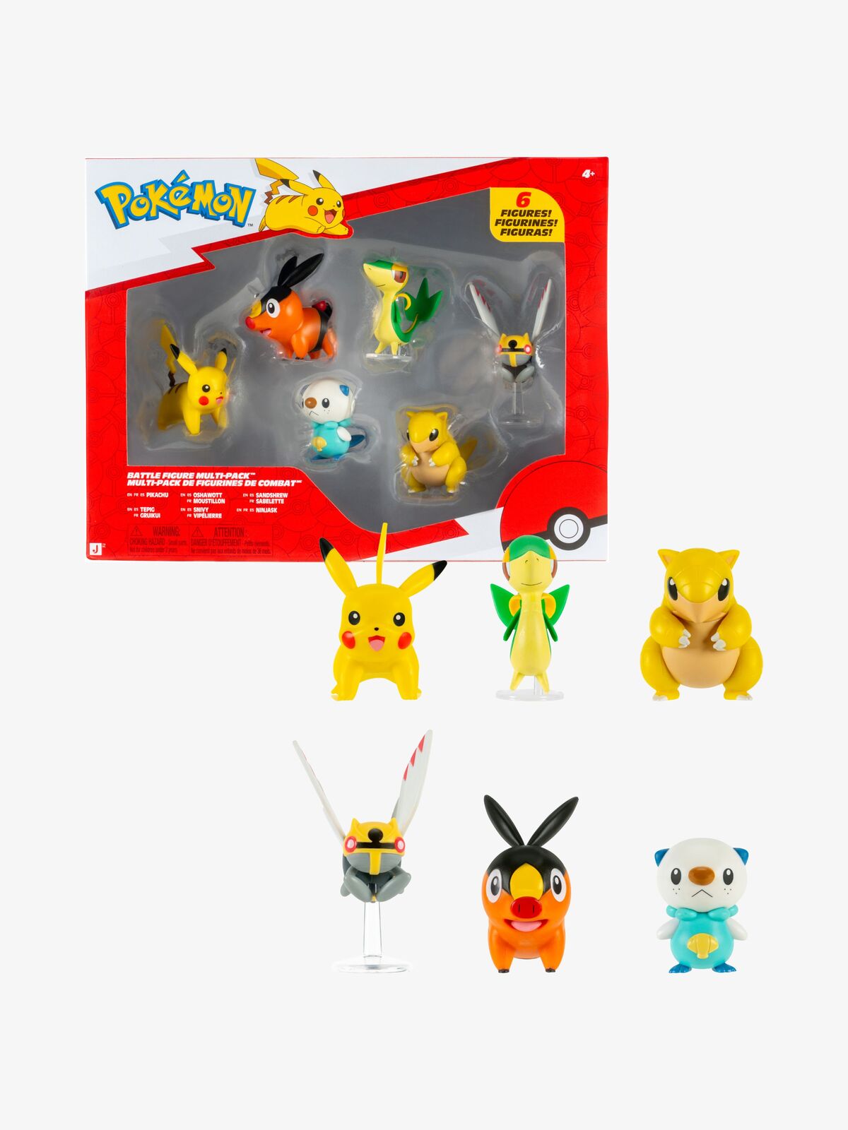 Pokémon Battle Figurenset 6er-Pack