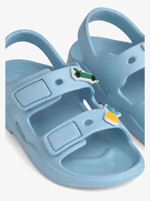 LIEWOOD Lilo Sandalen mit Anhängern, Beach Blue