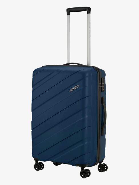 American Tourister Jetdriver Spinner Reisekoffer 63L, Navy Blue