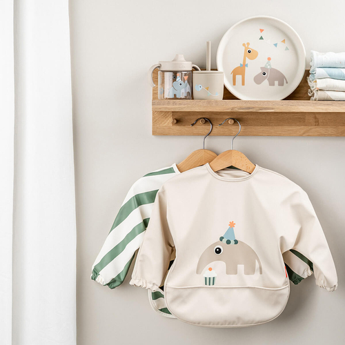 Done By Deer Celebration Lätzchen, Sand