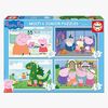 Educa Peppa Wutz Puzzles 4-in-1