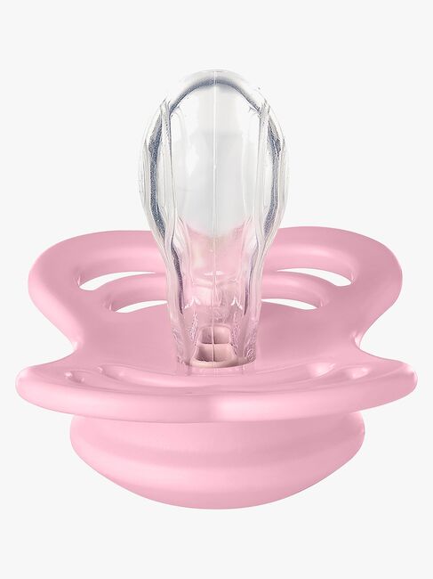 BIBS Supreme Schnuller Silikon Gr. 1, Baby Pink