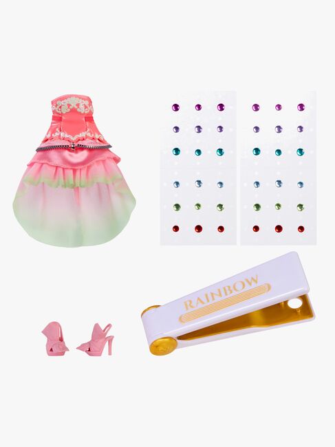 Rainbow High Be Dazzling Adeline Rose Modepuppe, Rosa
