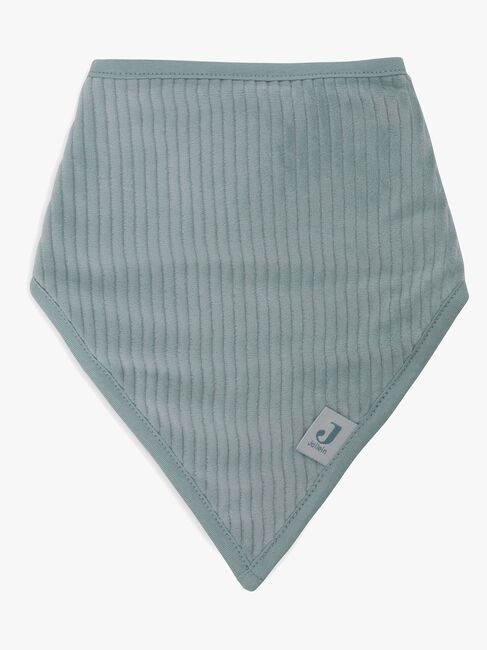 Jollein Velvet Rib Bandana Halstücher 2er-Pack, Sea Green/Ivory