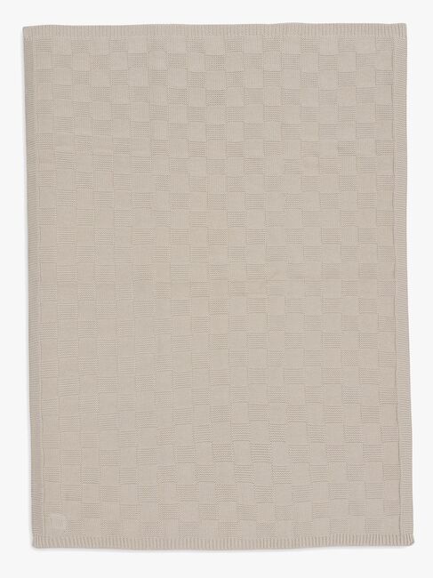 Jollein Decke 75x100 cm Box Knit, Warm Sand
