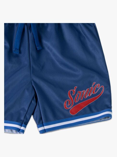 Sonic Tanktop & Shorts Sport Set, Blau/Rot