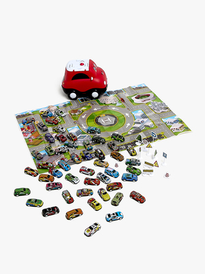 Alex's Garage Aufbewahrungsbehälter mit 50 Autos & Accessoires