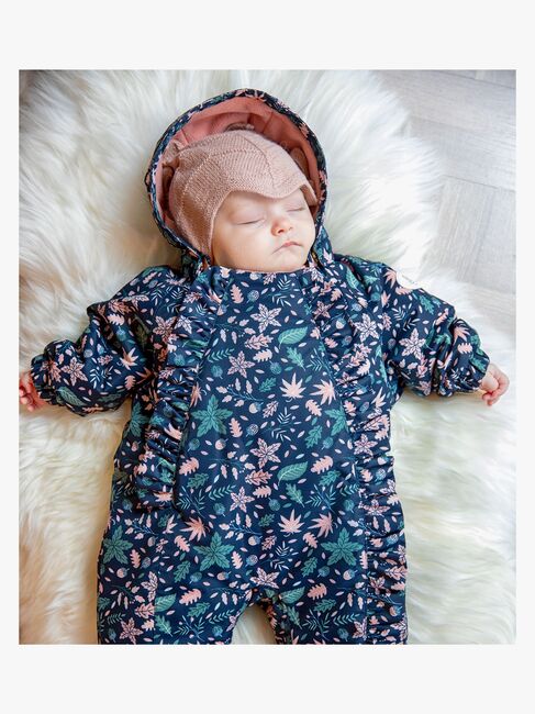 Petite Chérie Atelier Aurora Babyoverall, Night Sky Print