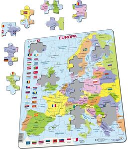 Larsen Europa Rahmenpuzzle 48 Teile