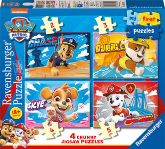 Ravensburger My First Puzzles Paw Patrol Puzzles 4-in-1