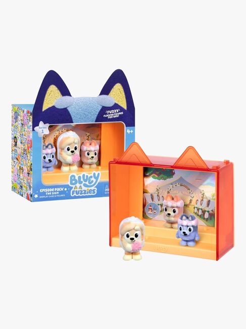 Bluey Fuzzies Figurenset Episode 3er-Pack Gemischte Auswahl