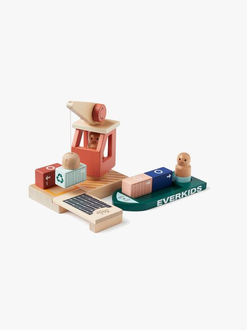 Kids Concept Frachthafen Aiden Spielset