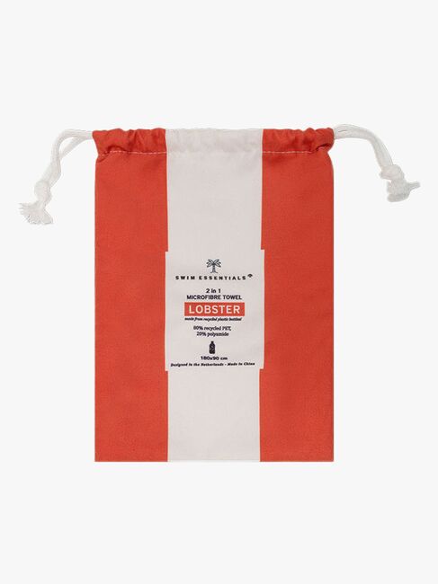 Swim Essentials Lobster Badetuch, Red