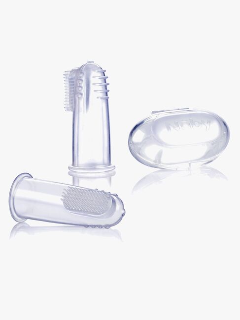 Nûby Fingerzahnbürste Silikon