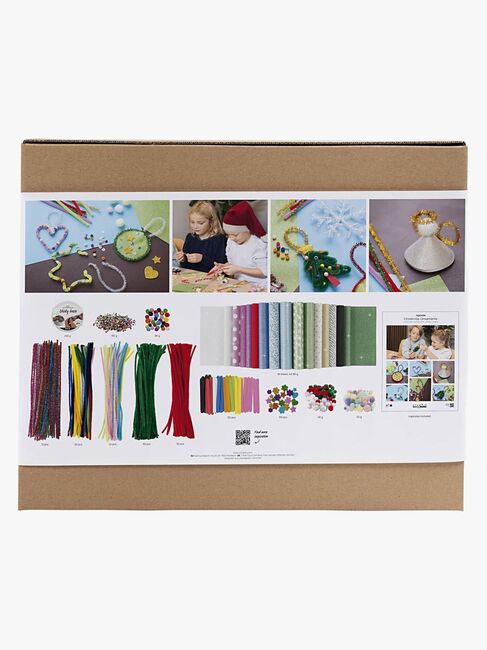 Creativ Company DIY Kreativset Farbenfrohes Weihnachten