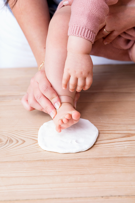 Tiny Love Babyprint Rahmen Handabdruck Einfach, Wooden