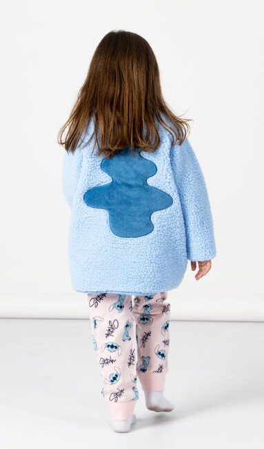 Disney Lilo & Stitch Teddyfleece-Pulli, Blau