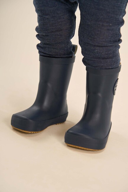 Mikk-Line Barefoot Gummistiefel, Blue Nights