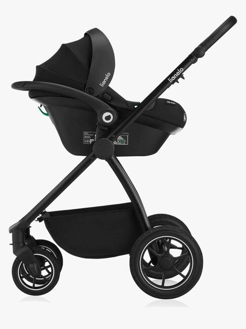 Lionelo Meril 3-in-1 Kombikinderwagen, Black Onyx