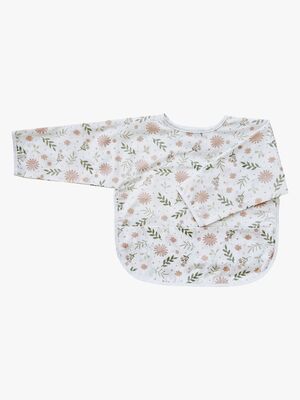 Summerville Organic Lätzchen mit Ärmeln, Blossom